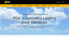 Desktop Screenshot of pgkdistribution.com.au